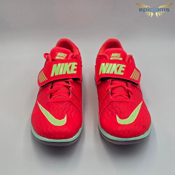 Nike Men\'s Size 8 Jump Elite Track & Field Jumping Spikes FZ9636-600 Orange New main image 9